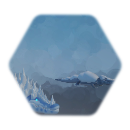 Frozen Crocodile & Snowy Alligator Enemy
