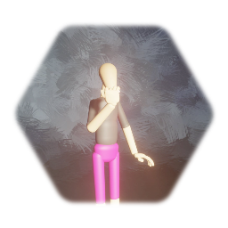 Main character of a game