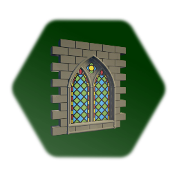 Gothic Arched Window & Wall Module