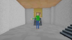 Baldi's basic upside-down