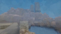 Temple area to relax in