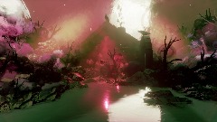 Mysterious swamp cottage scenery - 28/6/2020