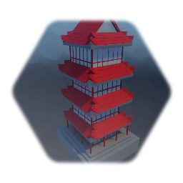 Tall japanese house