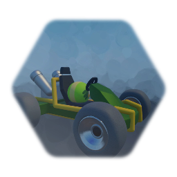 Sonic YTP ball in a go kart