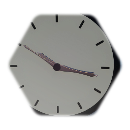 Remix of Working Clock (adjustable)
