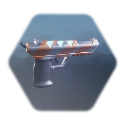 Cartoony Handgun