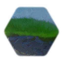 Grassy wet rock (Cliff)