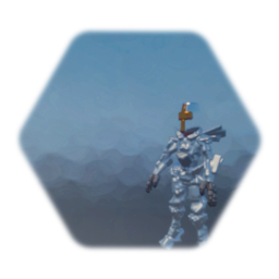 Knight in full armor