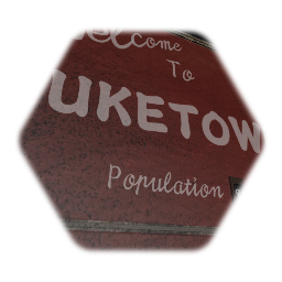 Nuketown sign