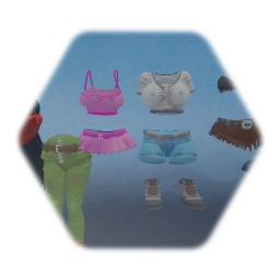 Customizable Girl stuff