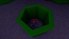 Peach castel Out side