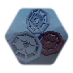 DreamBricks 4 Knob disc hinge edge