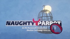 Naughty Parrot (Logo Parody of Naughty Dog)