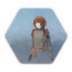 オリジナルキャラクター／ディオン・上半身