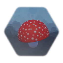 Mushroom bounce pad