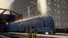 Train Station USA (Animated)
