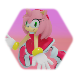 Stylized Amy Rose Model