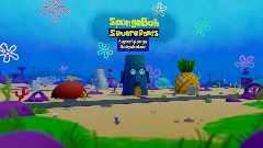 Spongebob SquarePants: SuperSponge Rehydrated Title Screen