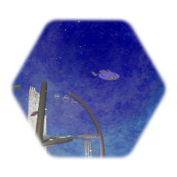 Star trek DS9 with wormhole and voyager