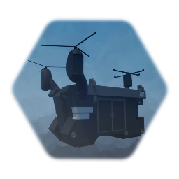 Lost planet 2 transport helicopter (my style)