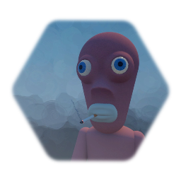 Baldy Drunk Smoking Fairy