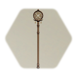 Round Elegant Staff