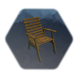 Wooden Lounge Chair