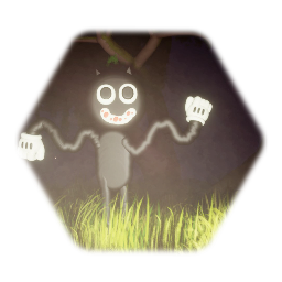 Cartoon Cat + Bridge Worm