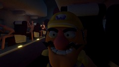 Wario dies from a plane