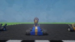 Bowser jr kart race cody