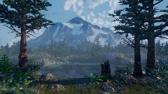 Picture Lake Reflection