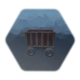 pushable mine cart