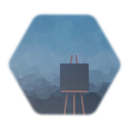 Easel w/Board