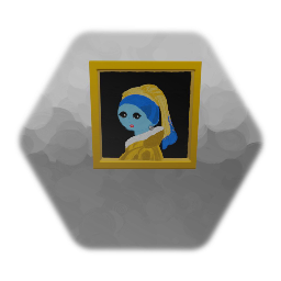 Blue Girl With Pearl Earring