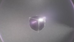 Frozen Metal Cube