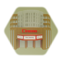 Art deco cinema/ theatre facade