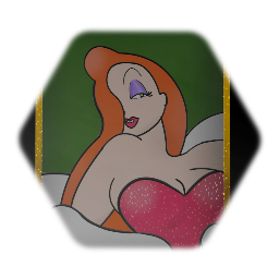 Jessica Rabbit Painting
