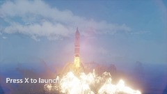 Sea dragon rocket launch