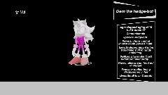 Gem the hedge-bat   description screen