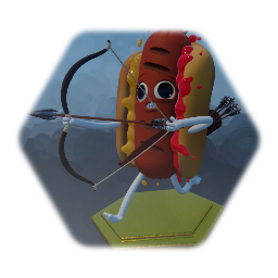 Hotdog Archer - Dreams & Dragons Miniature