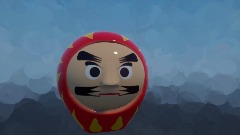 Daruma Doll V2 with mouth animations and blinking