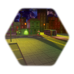 Isometric City scene