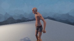 Old man animated