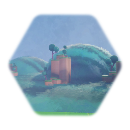 Angry birds grassy hills