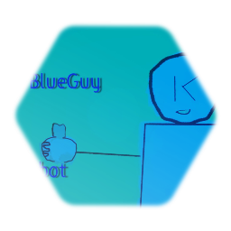 Blue guy