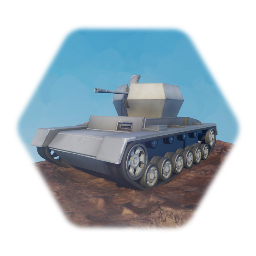 WW2 Tank - Flakpanzer IV "Ostwind" - Model only, no physics