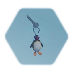 Pingu keychain