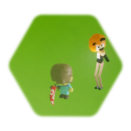 Christy hits frisk with a chair but in the Green Abys