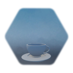 Coffe Cup + Saucer - Porcelain