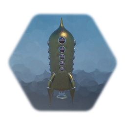 Classic Sci-fi Rocket